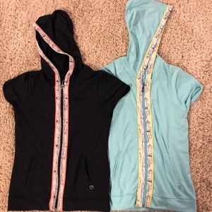 Sarah Johnson short sleeve hoodie.